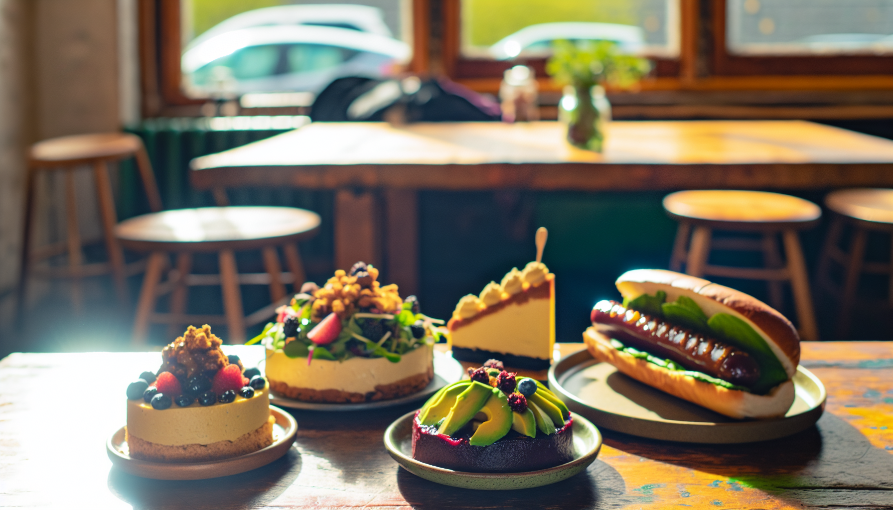 Delicious vegan desserts in Dublin