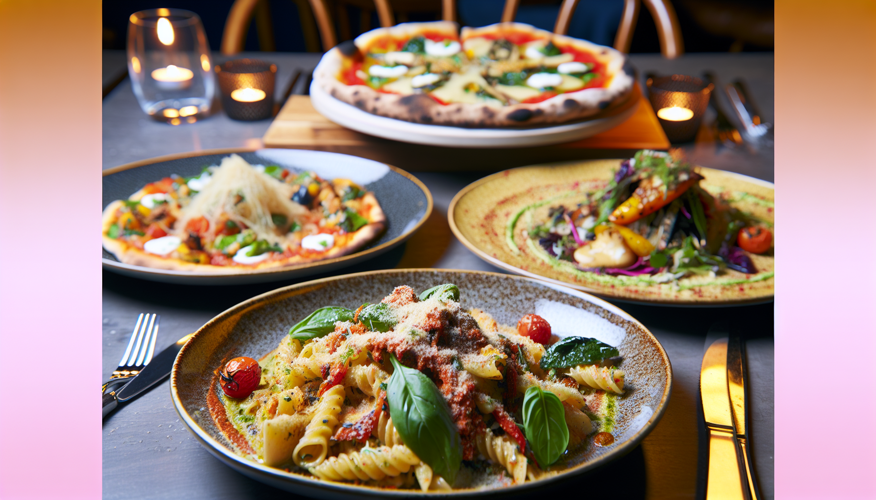 A variety of delicious dishes from top Rathmines restaurants
