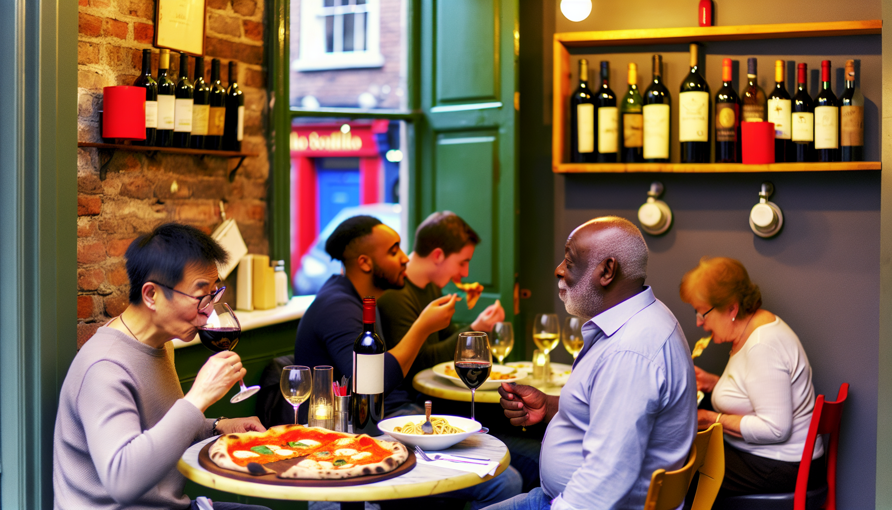 A cozy Italian restaurant in Dublin serving authentic Italian dishes